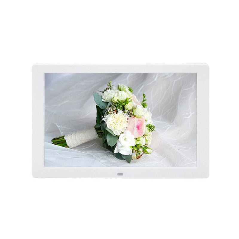 12.1 Inch Digital Photo Frame 1280x800 Back-light Electronic Album (White)