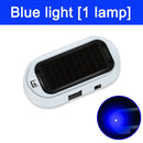 Solar USB Powered Car LED Alarm Light Simulated Dummy Warning Flash Caution Lamp