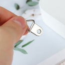 Oil Painting Mirror Wall Hook Hanging Picture Frame Hanger Triangle D-Ring