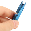 BOLANY Bike Valve Core Tool Aluminum Valve Core Wrench for Presta American Valve
