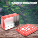 Outdoor Field SOS Self-help Survival Case Outdoor Emergency Iron First Aid Kits