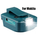 Source Charger 14.4V-18V Li-ion Battery Adapter For Makita Power Bank Converter