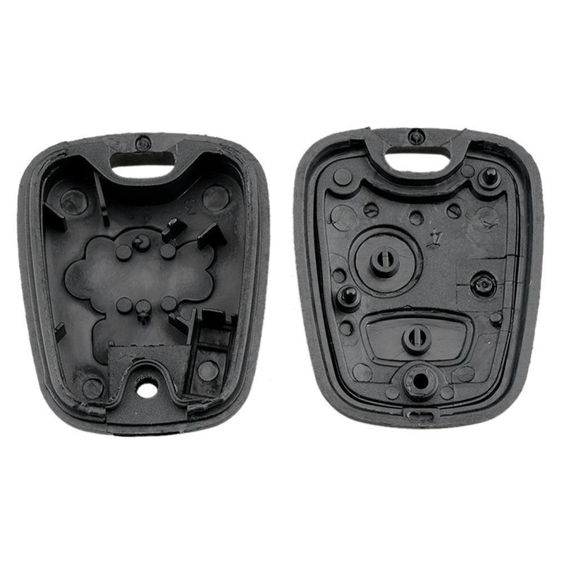 2 Buttons Remote Auto Car Key Fob Auto Case Blank Key Shell for Peugeot 206