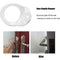 Transparent Doorstop Silicone Door Handle Buffer Wall Protector F6X2 X8G1