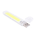 Mini Portable USB Book Light Bright Reading Lamp for PC Laptop (White 8COB)