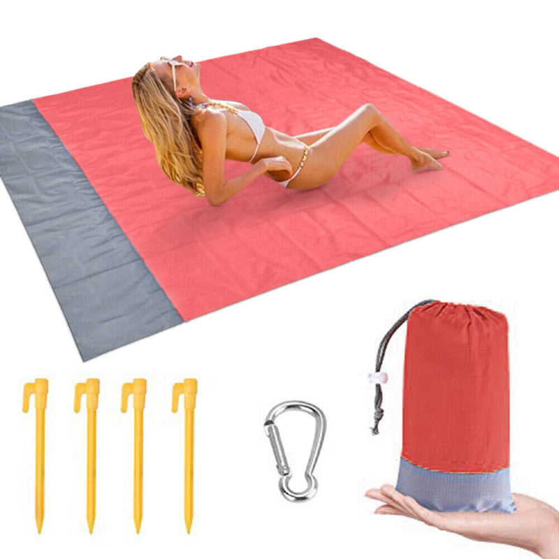 Portable Waterproof Beach Camping Mat Outdoor Picnic Hiking Sleeping Blanket