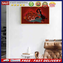 Jasmine Princess Tiger 5D DIY Diamond Painting Kits Full Round Drill Wall Decor