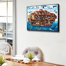 Full Cross Stitch Animals 11CT DIY Printed Embroidery Cotton Home Decoration Kit