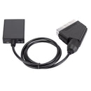 HDMI-compatible to Scart Converter HD TV DVD 720P 1080P Video Audio Adapter