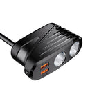 Car Cigarette Lighter Phone Charger 3 Port USB Charging Car Charger Socket
