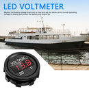 D1 Digital Panel Voltmeter Universal Car Auto ATV Voltage Meter with LED Di
