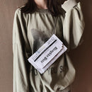 Women Crossbody Messenger Bag Newspaper Print Girls Clutches Shoulder Bag