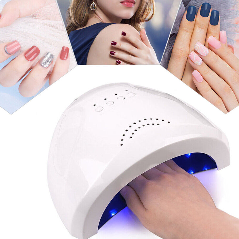 48W 4-Gear Timing UV LED Lamp Manicure Phototherapy Nail Polish Dryer Lights