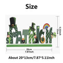Scene Layout Crafts Decoration Cute St. Patrick's Day Lucky Shamrocks