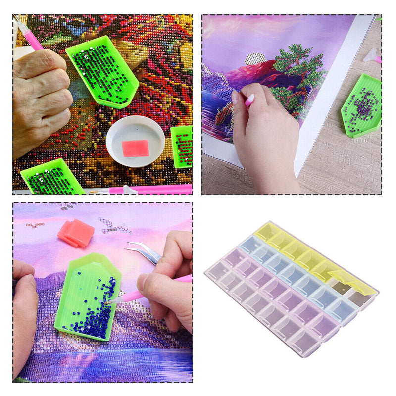 Bead Storage Container 5D Diamond Painting DIY Accessories Cross Stitch Tools