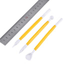 8pcs/set Embossing Double Heads Plastic Pottery Clay Sculpture Tools Carve Newly