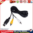 2m Standard AV Cable for Sega Genesis 1 for Television with RCA Conections Newly