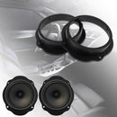 2pcs 6.5in Car Front Door Speaker Spacer Ring Adapter Plates for Ford Focus