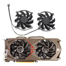 1Pair Video Graphics Card Cooling Fan for Colorful GTX1060 GeForce 1070 1060