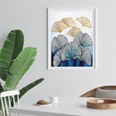 Oil Paint By Numbers Flowers And Leaves Coloring Digital Drawing M200