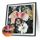 5D DIY Full Drill Diamond Painting Bird and Flower Embroidery Craft Kit Wall Art