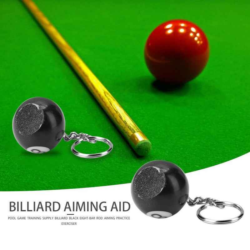 Portable Billiard Rod Tips Ball Shaper Keychain Cue Tips Sander Pool Accessor