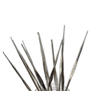 DIY Aluminum Crochet Hooks Sweater Knit Sewing Needles Set Kit (100pcs) Newly