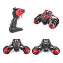 2.4GHz 4 Channels 4WD Amphibious RC Stunt Car Rotating Remote Control Vehic