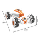 4WD RC Stunt Car 2.4GHz Music Light Watch Gesture Sensor Vehicle (Orange) Newly
