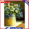 Flowers Oil Paint By Numbers Kits for Adults Children Hand Painted Wall Art Vase