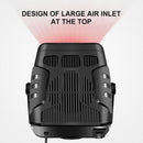 Car Heater 2 in 1 Auto Windscreen Fast Heating / Cooling Fan (Black 12V) Newly