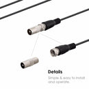 TV Antenna Digital Indoor HD Antena HDTV 1080P HD Skywire 50 Miles Range`