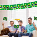 Bunting Brazil Flag 5 Metres 20 Flags Football Brazilian Brasil Country#
