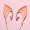 Elves Built In Mic Stereo Fairy Elf Ears Earphone In-Ear Headphone Earbuds