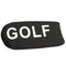Black Set of 11pcs Golf Club Putter Iron Head Cover Case Protection Sleeve