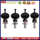 4pcs String Tuning Pegs Machine Heads for Ukulele 4-String Guitar (Black)