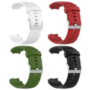 Soft Silicone Adjustable Watch Strap Wrist Band for Amazfit Verge (Black)