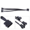 4pin IDE Molex to 3-Port 3Pin/4Pin Cooler Cooling Fan Splitter Power Cable
