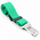 Car Pet Dog Seat Belt Puppy Safety Seatbelt Dog Harness Lead Clip (Green) Newly