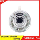 Fish Tank Oxygen Bubble Lamp LED USB Aquarium Submersible Gas Stone Chrom Light