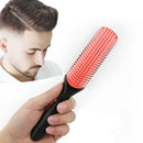 Massage tool Professional Men's Hairbrush 9 Row Hair Brush Classic Styling Comb