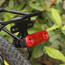 LED Bike Rack Taillight USB Charging Bicycle Rear Seat Reflective Lights Newly