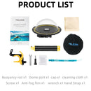 Waterproof Case Dome Port Lens Cover Trigger Dome Cover For Gopro Hero 9 10