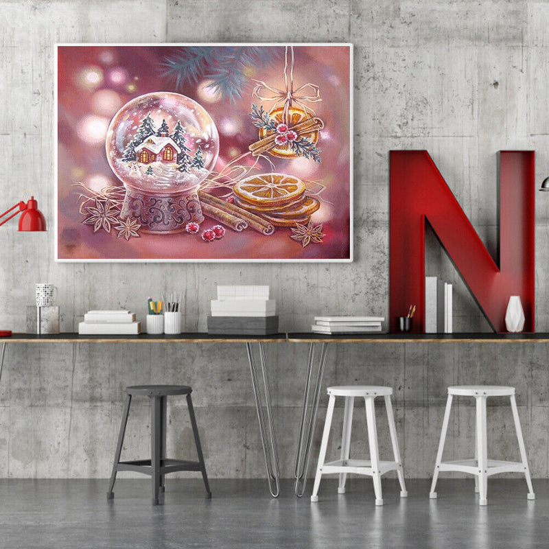 DIY Digital Picture Dessert House Frameless Oil Painting By Number Handicraft