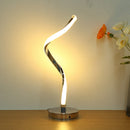 LED Spiral Table Light Eye Protection Reading Lighting Lamp (Warm Light) Newly