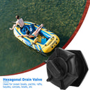 Inflatable Boat Drain Plug for Outdoor Kayak Canoes Stopper Bungs Drain Plu
