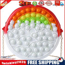 Anti-Stress Push Bubble Chain Bag Decompression Press Squeeze Cute Handbag