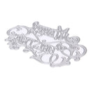 Merry Christmas Cutting  Dies Stencil For DIY Scrapbook Album Paper Card