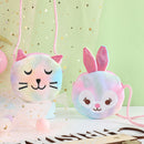 Kindergarten Shoulder Girl Fashion Licorne Shape Shopping Bag Travel Phone Pouch