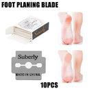 Corn Plane Blades Set Pro Callus Rasp Tool Salon Pedicure Foot Sharp 10 Pieces.